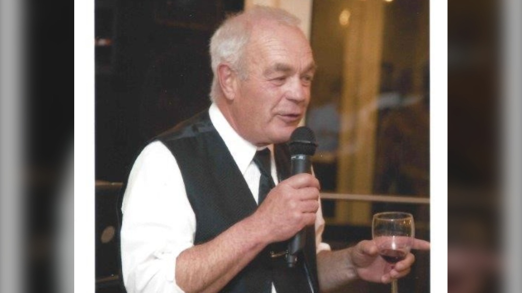 Frank Simms died in October. The grenade was found in his home